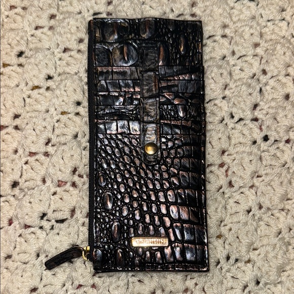 Brahmin Croc-Embossed Wallet - Picture 4 of 15